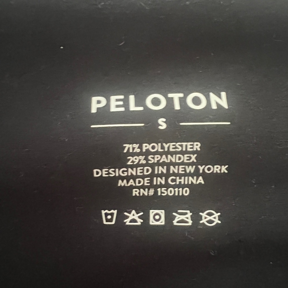 Peloton Legging Cadence Laser Dot Black Women’s Size S - Picture 10 of 10